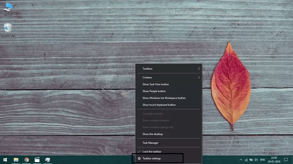 Why does my taskbar keep disappearing from my desktop? Quora