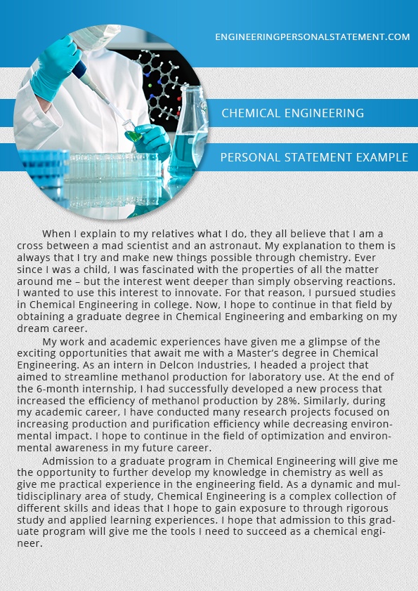 Chemical Engineering What would you want to see in a personal