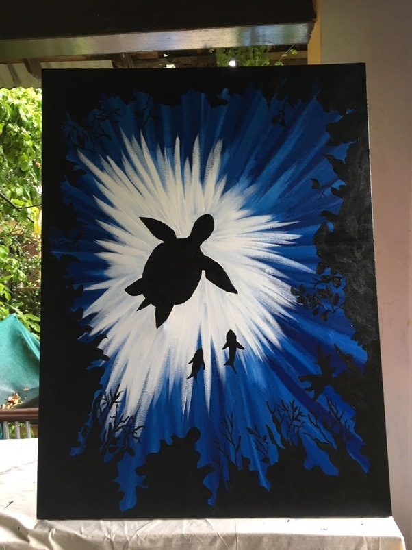 What is the way of applying varnish on acrylic canvas painting? Quora