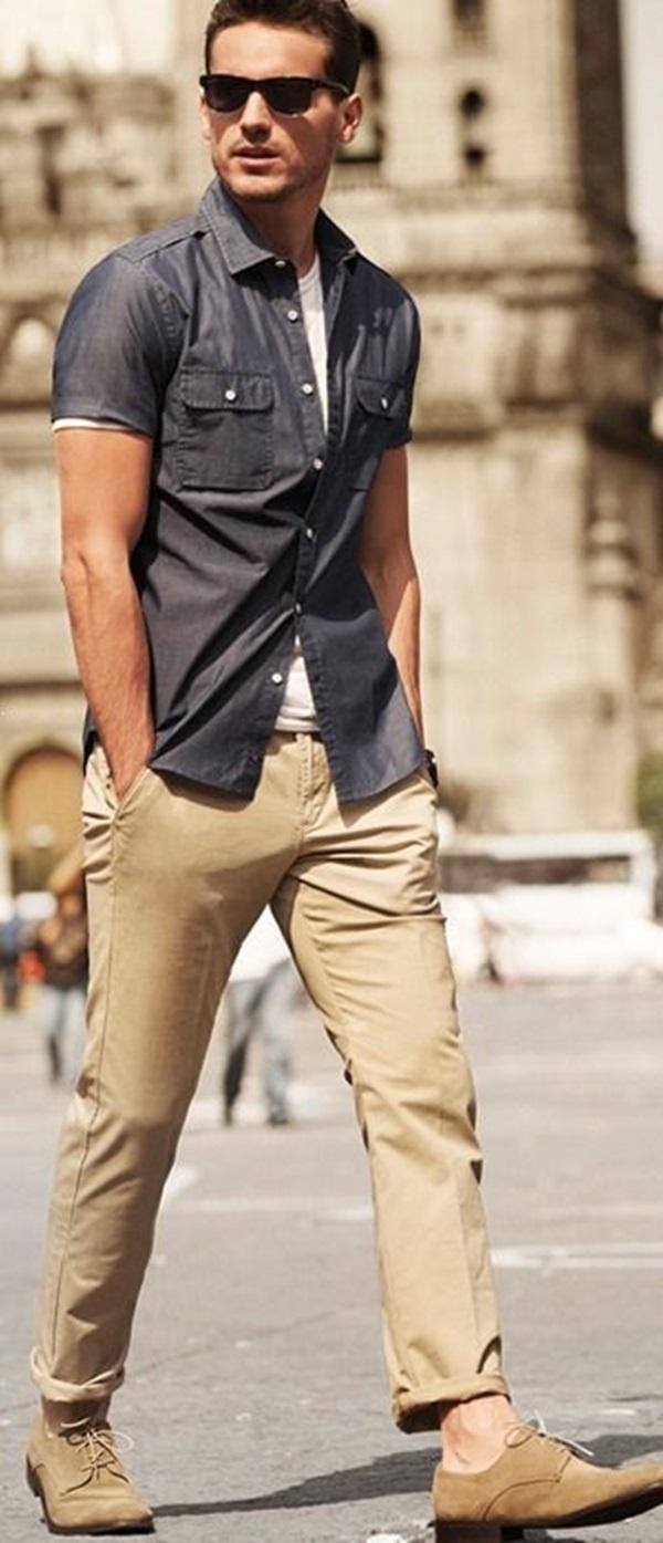 What color shirt goes well with khaki pants? Quora