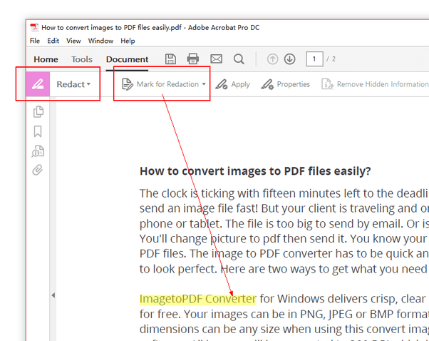 How to highlight text in a PDF Quora
