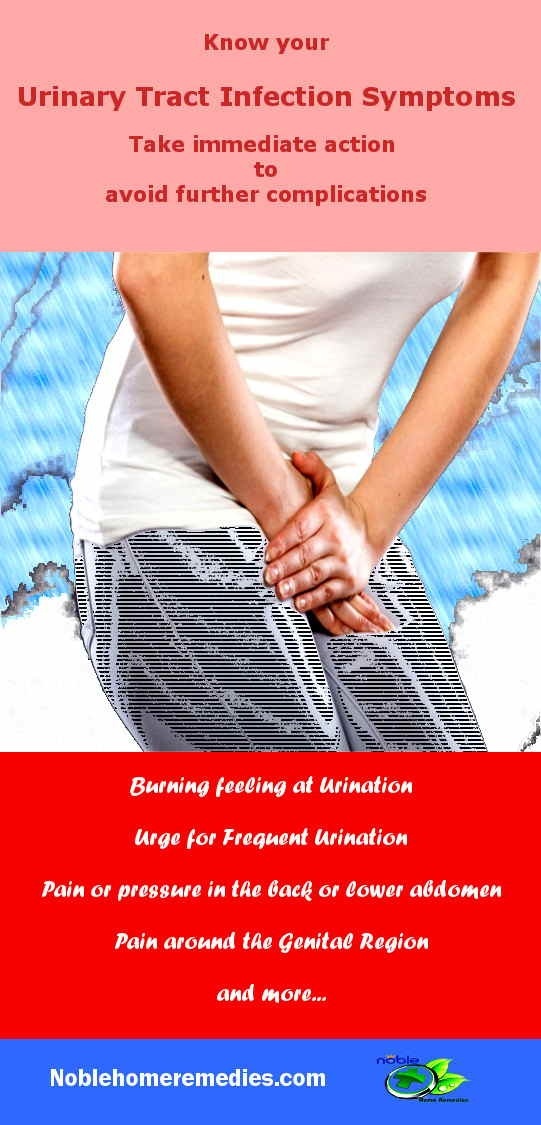 Why is a urinary tract infection treated with antibiotics