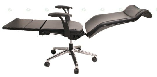 What are some of the best ways to sleep all night on an office chair