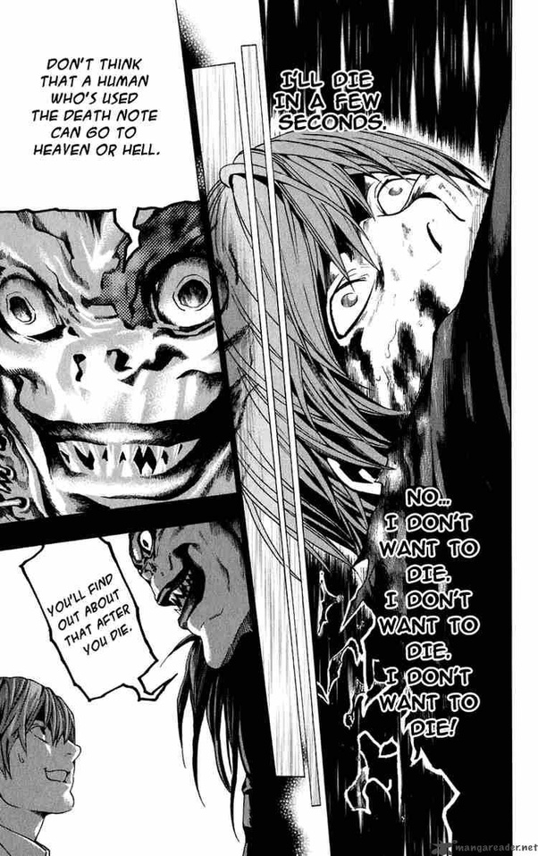 Did Ryuk help Light Yagami avoid justice by writing his name in the