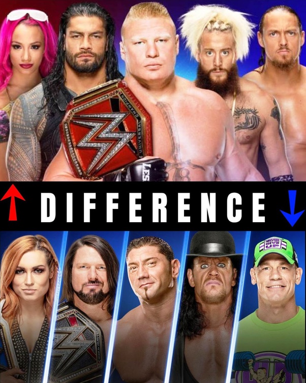What is the difference between Raw and Smackdown in WWE? Quora