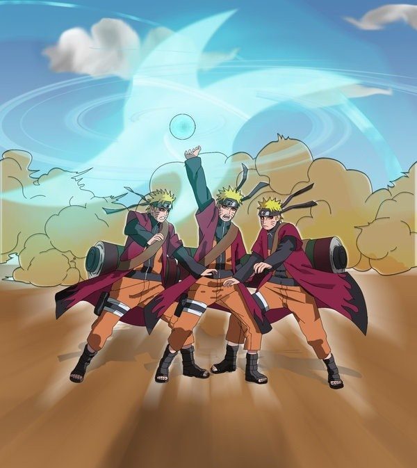 What other ninjutsu does Naruto know, except Rasengan and