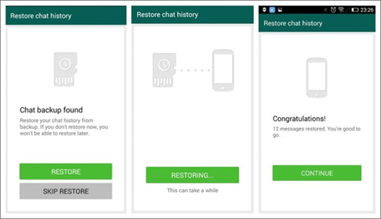 How to restore my WhatsApp chats from a lost Android phone to an iPhone