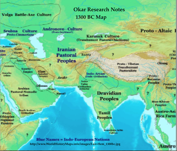 Aryan Empire India Map Why did Aryans come to India to write Veda? Couldn't they have done in