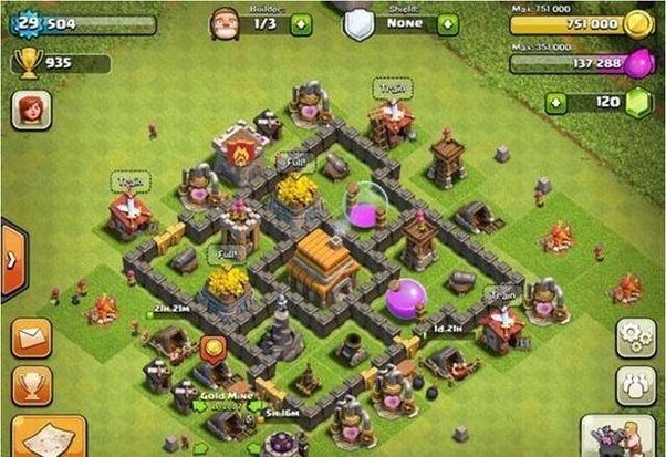 What is a good base (village) for the Clash of Clans town hall level 5? Quora