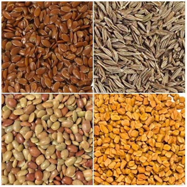 What is the Tamil name for flax seeds and how often is it used in Tamil