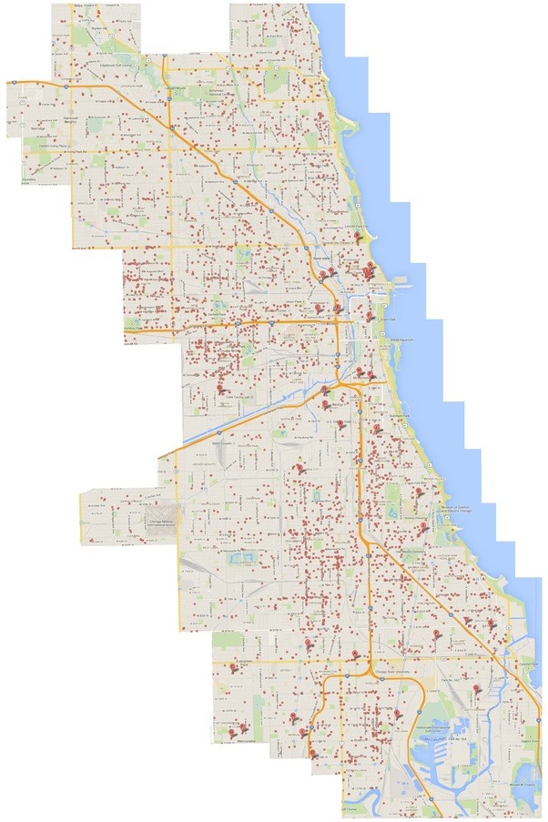 Churches In Chicago Map How many churches are in Chicago and surrounding suburbs? Quora