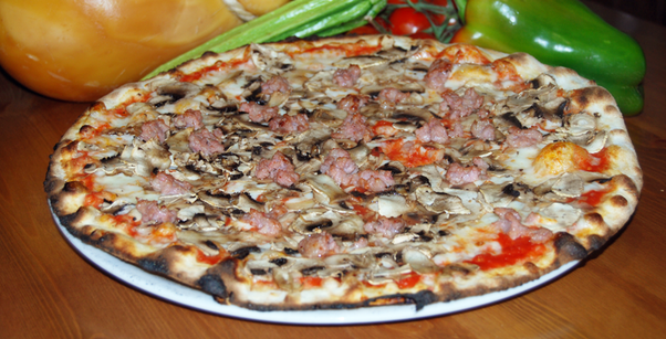 How many calories does one slice of pizza have? Quora