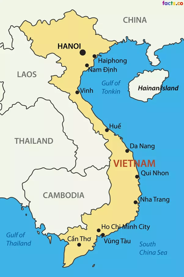 Capital Of Vietnam Map What is Vietnam like today? Quora