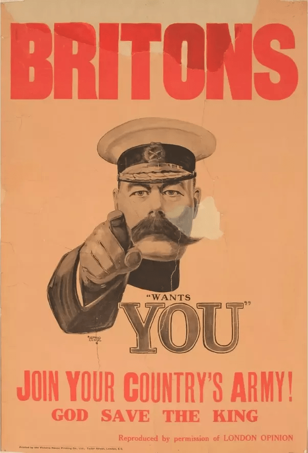 What are some good WW1 propaganda poster ideas for a