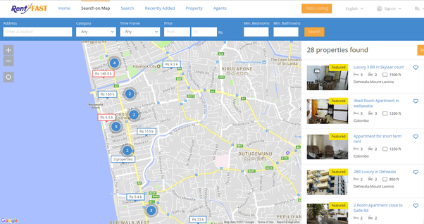 Find property, lands, apartments and houses for rent.