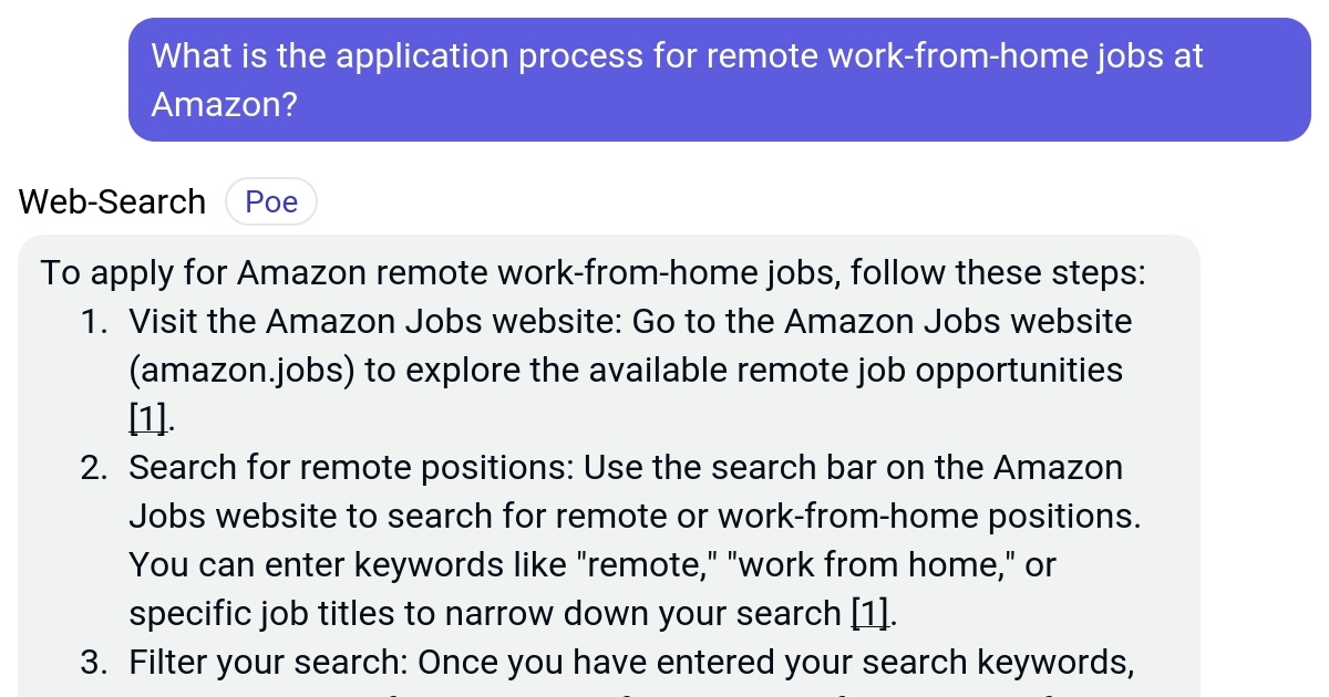 What is the application process for remote workfromhome jobs at