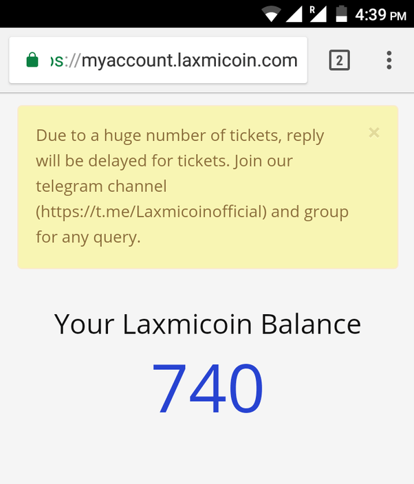 When will Laxmicoin (cryptocurrency) be officially
