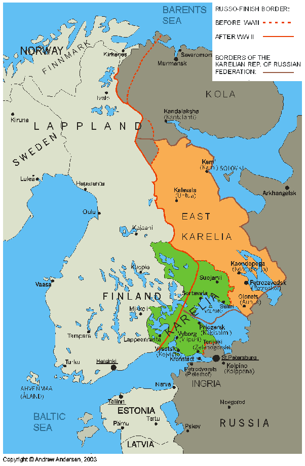 Finland Russia Border Map Finland Russia Border Map / Today in EURO 2020 Italy and Finland seek