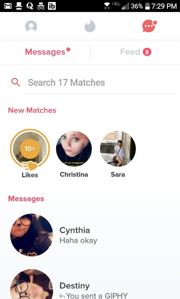 What does it mean in Tinder that 3+ people have liked me? Quora