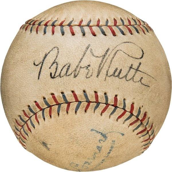 Is this Babe ruth autographed base ball a good investment