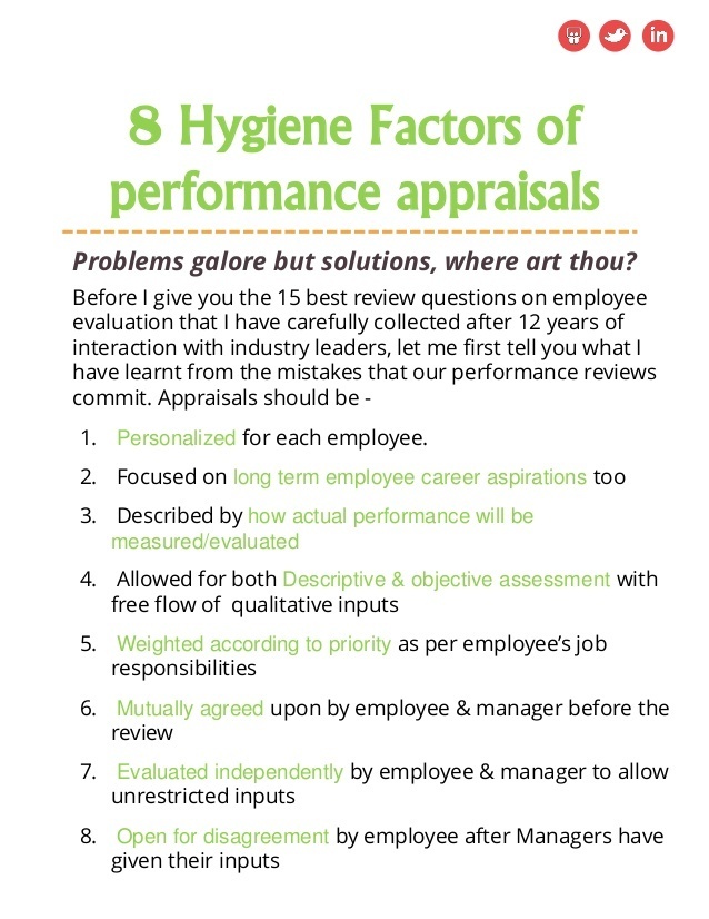 Apa saja metode penilaian kinerja terbaik untuk startup? - Quora