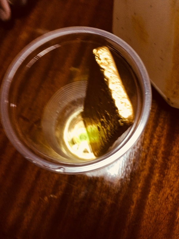 How do people authenticate a bar of unmarked gold passed down from