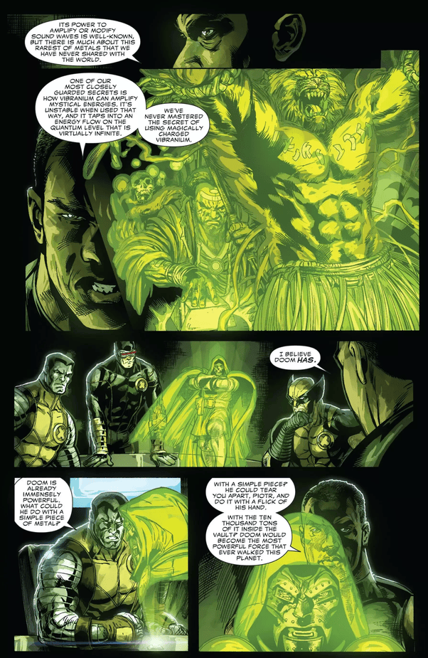 Which is stronger Adamantium or Vibranium, or something