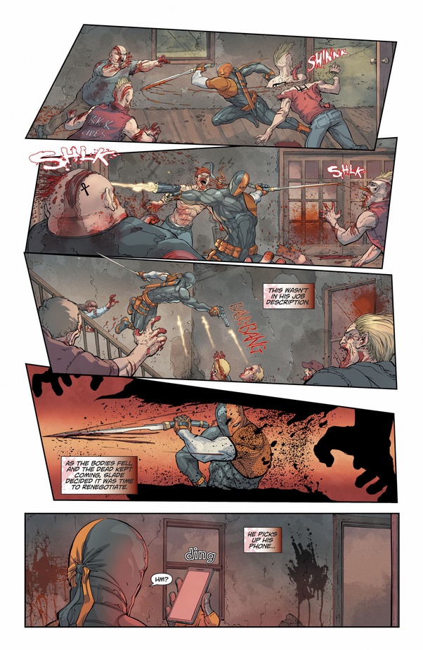 How many zombies can Deathstroke take down? Quora