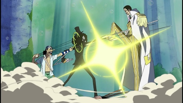 Could the current straw hat pirates escape Kizaru with