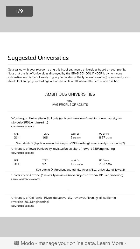 My GRE score is 299, TOEFL score is 90 and 78.3 in UG. I am interested
