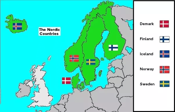 How to differentiate in Nordic, Scandinavian and Baltic nations Quora