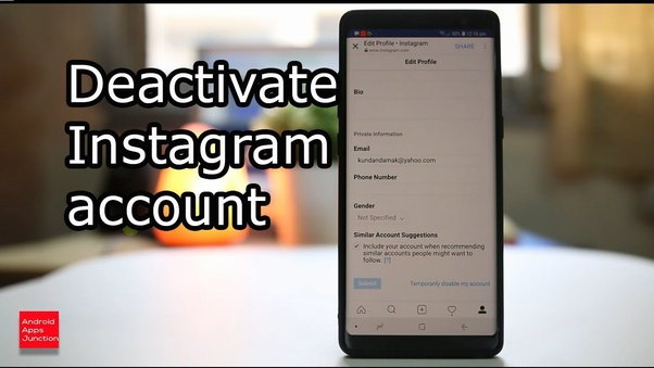 How often can you deactivate your Instagram account? Quora