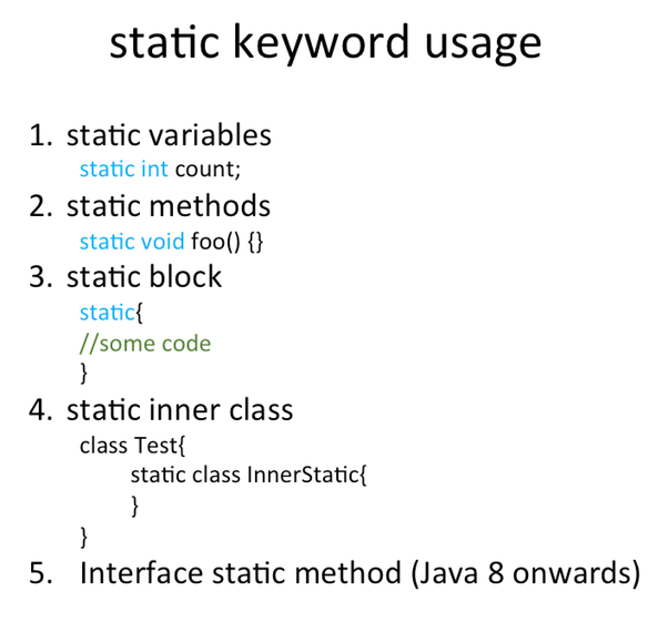 What is static variable in Java? Quora