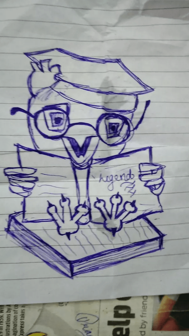 What is your most funny doodle you made during a lecture? Quora