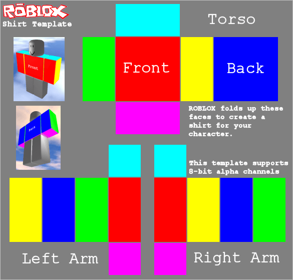 Where can you download a Roblox shirt template? Quora