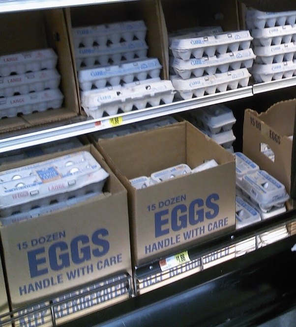 Exactly how many eggs are in a crate? Is the crate just one flat of