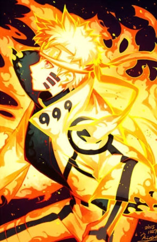 What is the list of abilities and powers of adult Naruto