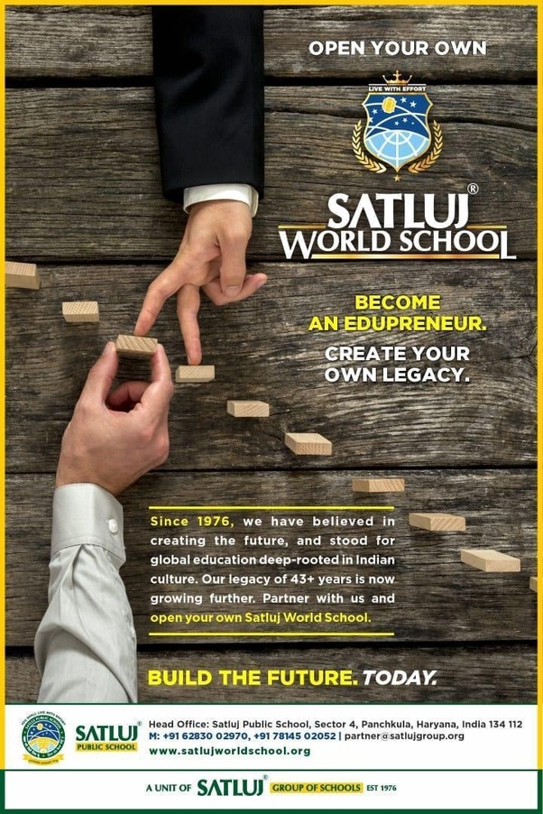 What is the best educational franchise in India that can give a good