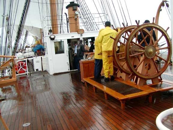 How does a ship's steering wheel control the ship? Quora