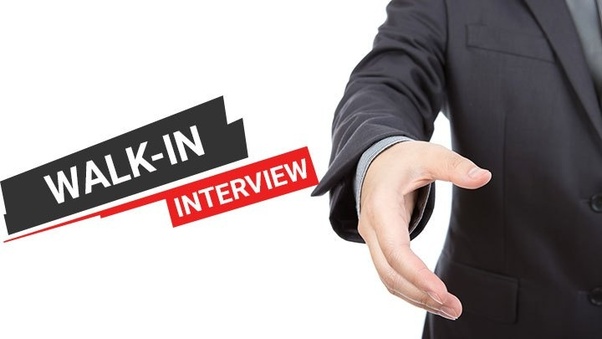 What is a walkin interview? Quora
