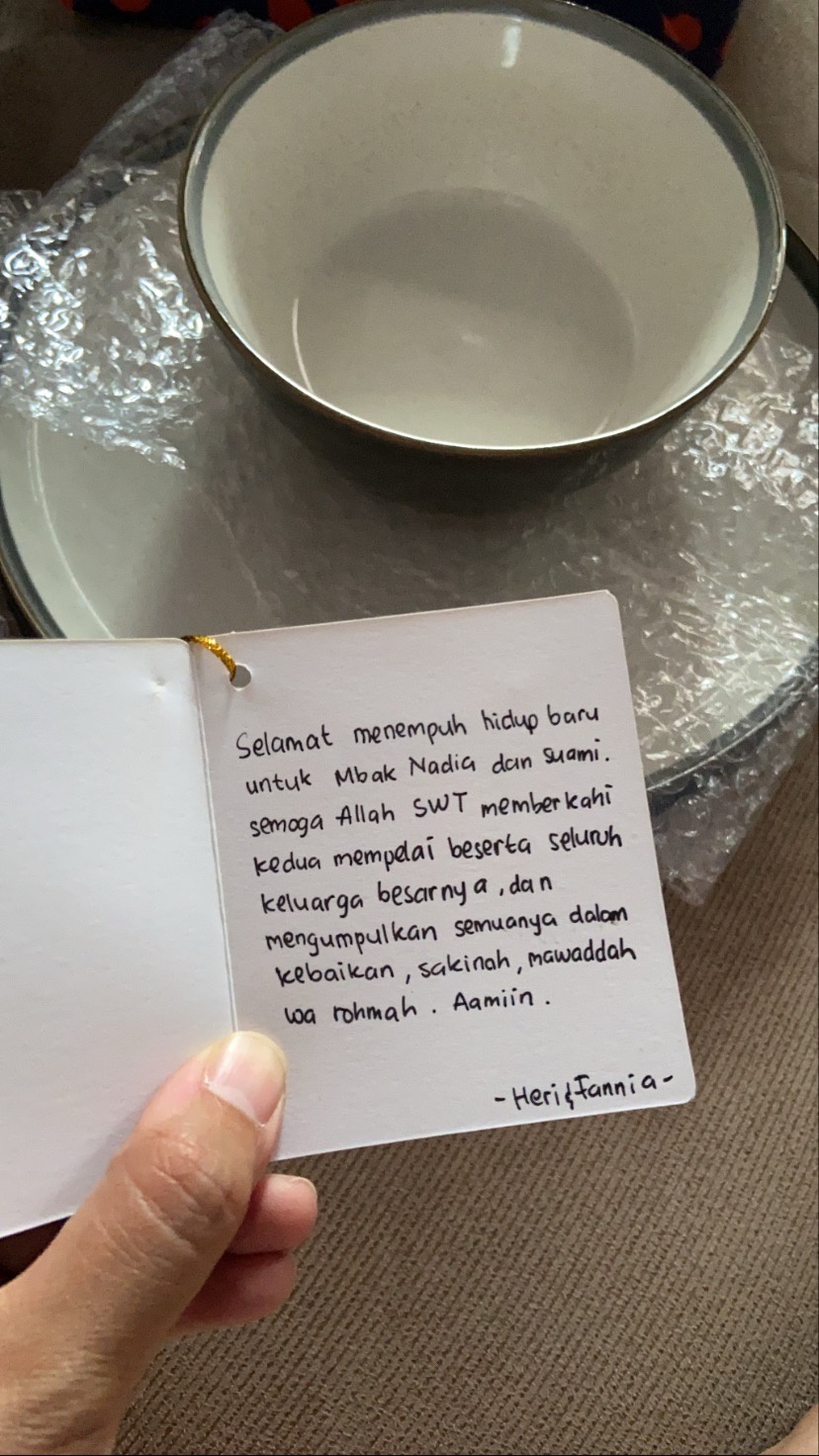 Apa kado pernikahan untuk calon kakak ipar yang rekomended? - Quora