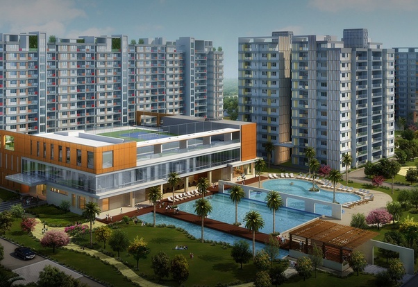 What is the review about the apartment Adarsh Palm Retreat