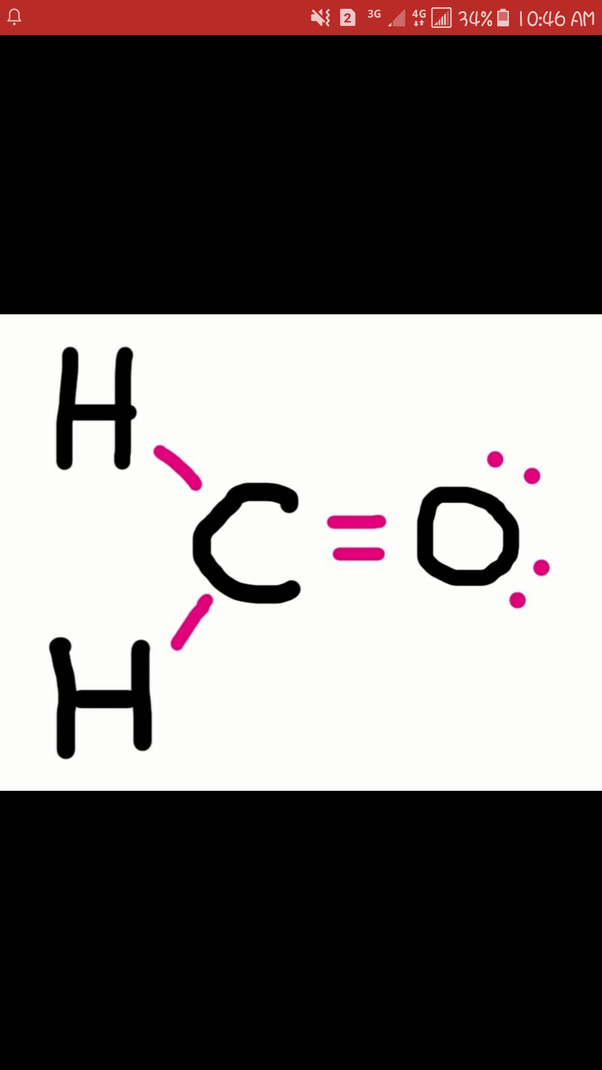 What is the Lewis dot structure for CH2O? Quora