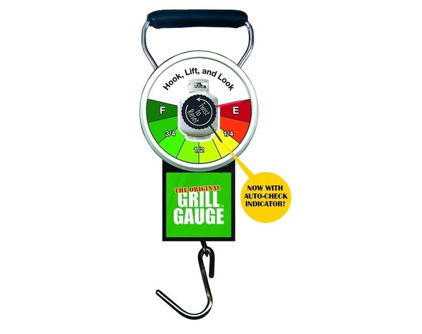 What is the weight of a full propane tank for a barbecue grill? What