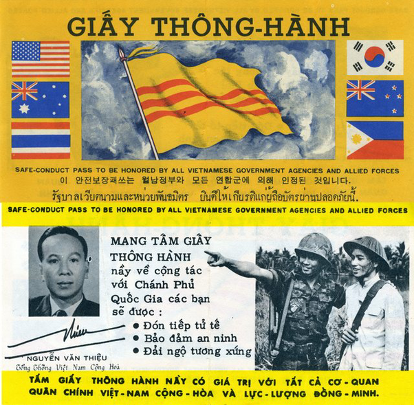 Which countries were on what side of the Vietnam conflict