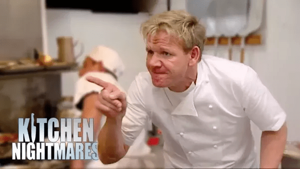Why is Gordon Ramsay so angry in Hell's Kitchen? Quora