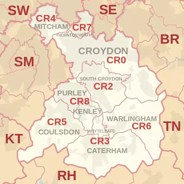How do postal codes work in London? Quora