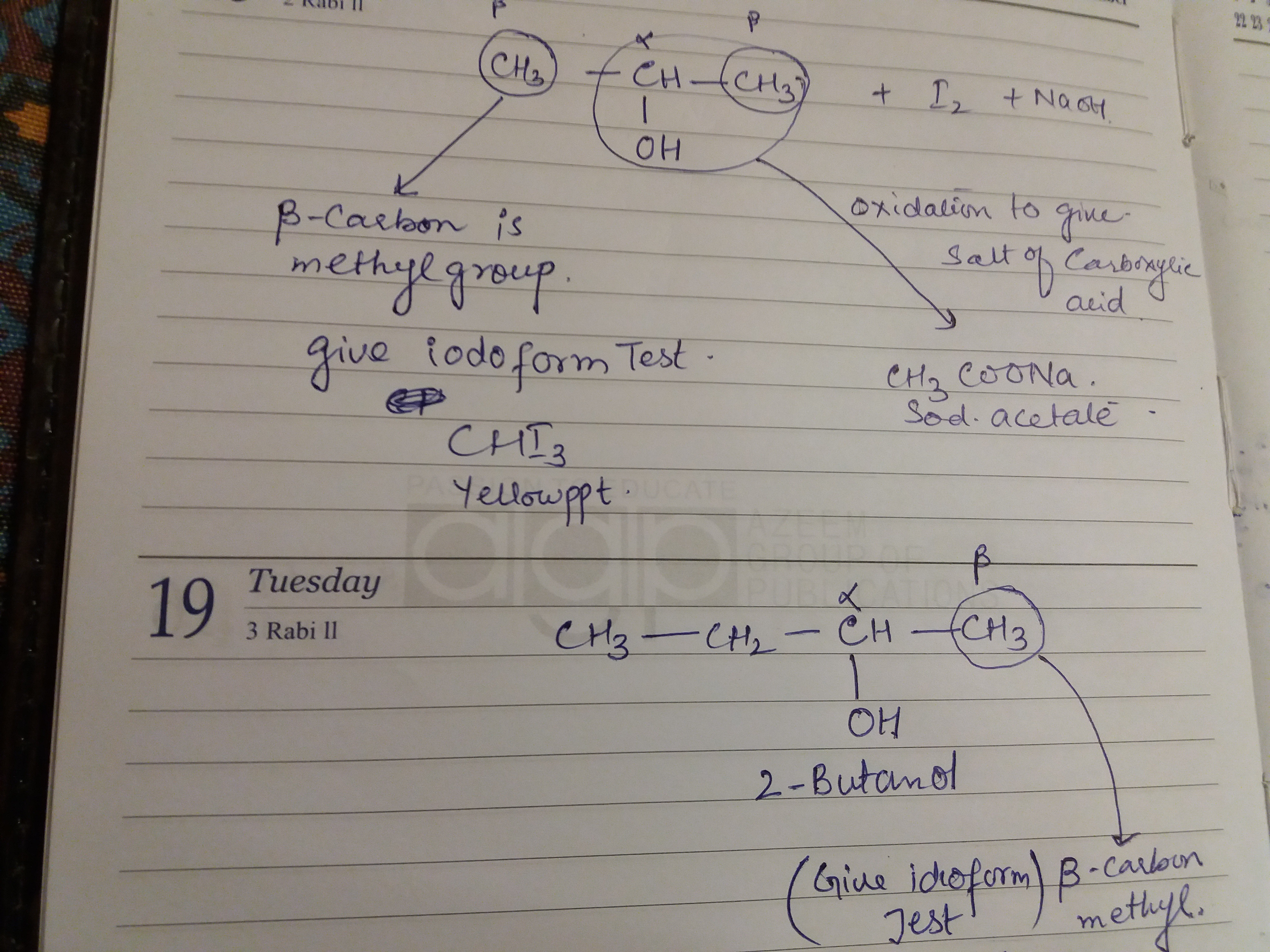 Senyawa apa yang tidak mengalami reaksi haloform? - Quora