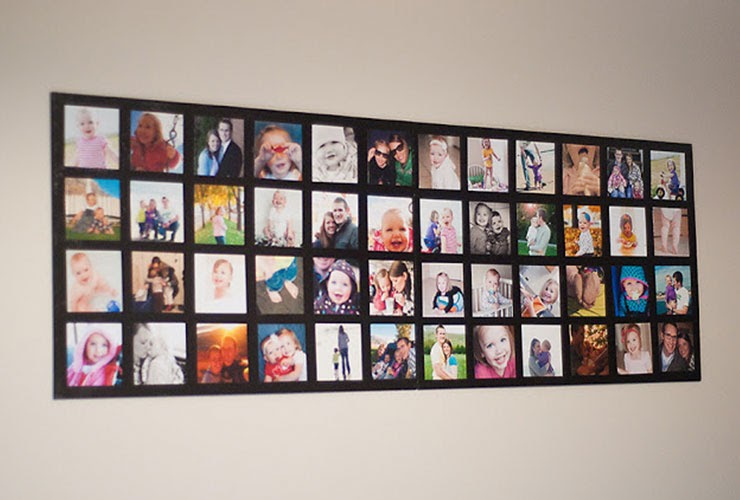 How To Arrange Pictures On A Wall Without Frames Wall Design Ideas