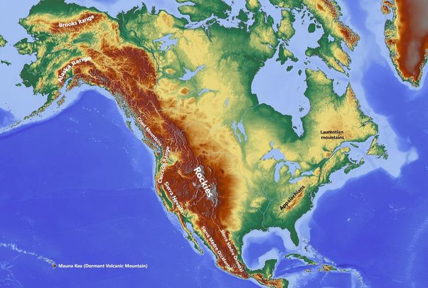 American Mountain Ranges Map What Are The Largest Mountain Ranges In Asia? - Quora